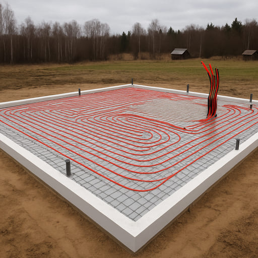 УШП 10×12 с тёплыми полами